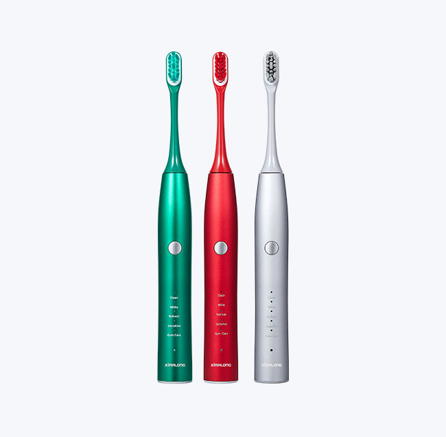 T1C Metal Wind Acoustic Wave Electric Toothbrush